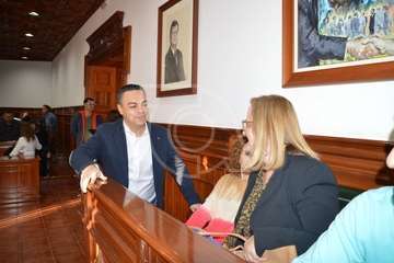 Pleno del Ayuntamiento correspondiente a enero de 2020 (Foto TA)